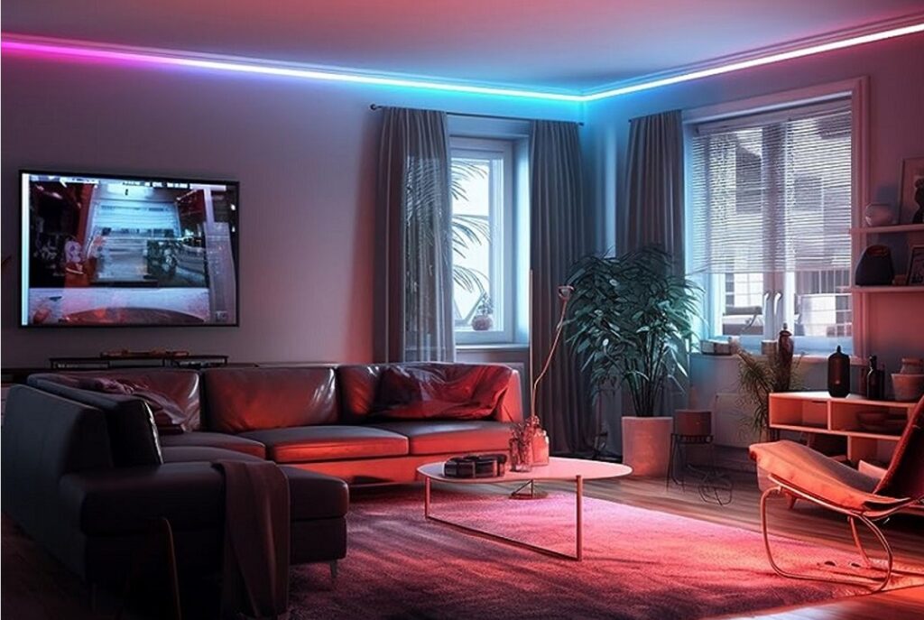 Светодиодная лента для подсветки комнаты