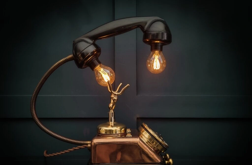Декоративний світильник з лампами Едісона